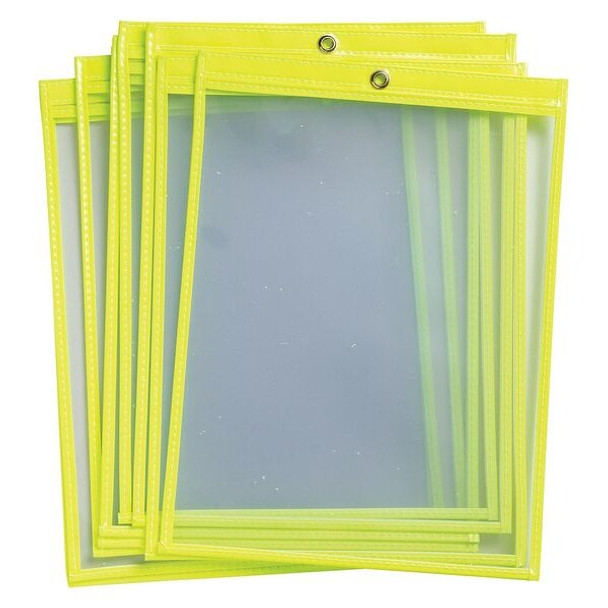 Brady Shop Envelope,Yellow,12" H,PK25 56948
