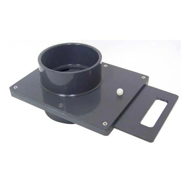 Plastic Supply Manual Blastgate, Type I PVC, 5 in L PVCB04