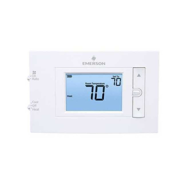 80 Series Thermostats, 1 H, 1 C, Wall Mount, Hardwired/Battery, 24VAC