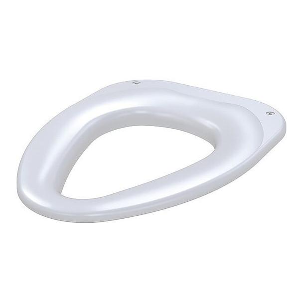 Bestcare Toilet Seat Without Cover, Plastic, Elongated, White WH-LRSC-White