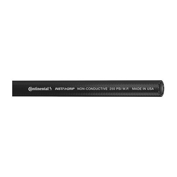 Continental Air Hose,3/8" ID x 50 ft.,Black IGBK03825-50-G