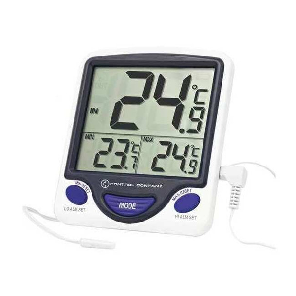 Digital Thermometer, -58 Degrees to 158 Degrees F for Wall or Desk Use
