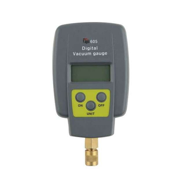 Test Products International Digital Vacuum Gauge,12000-15 micron 605