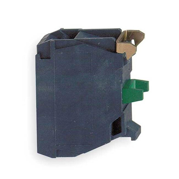 Schneider Electric ContactBlock,Black,1NO,22mm,ZB4,ZB5 ZBE1016