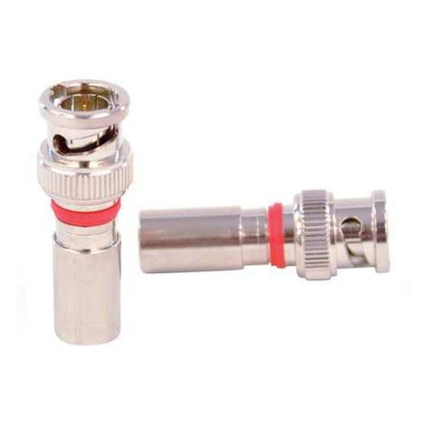 Dolphin Components Cable Coupler,BNC/Male,RG59 Coax,PK10 DC-CBNCM59