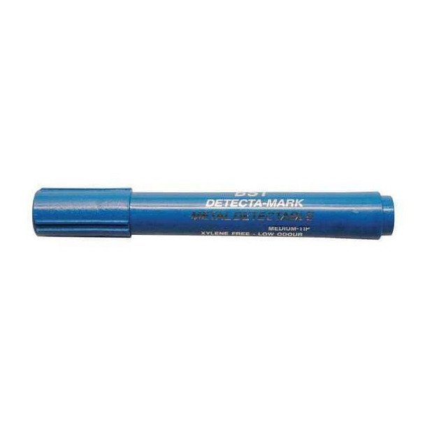Detectapro Metal Detectable Dry Erase Marker, Black Color Family, 10 PK DEPENBL