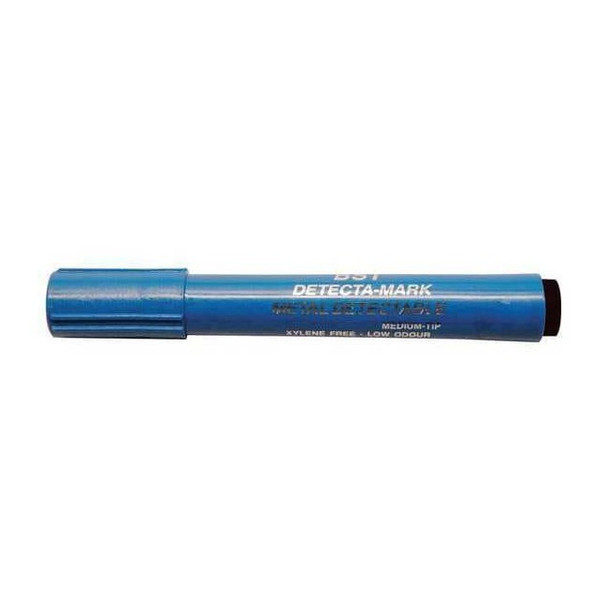 Detectapro Metal Detectable Dry Erase Marker, Black Color Family, 10 PK DEPENBK