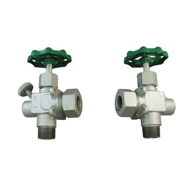 Penberthy Gagecock,Steel,5/8 In.OD Glass,PR N7AS