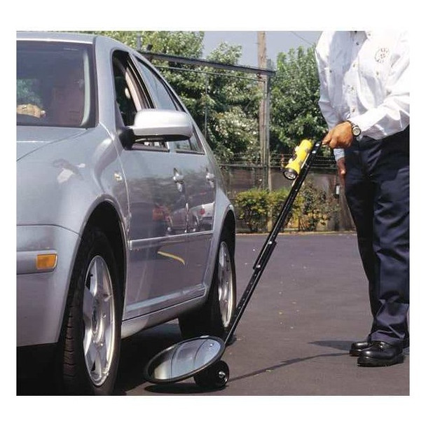 See All Industries Inspection Mirror,Outdoor Dluxe,18in dia DUC-18C