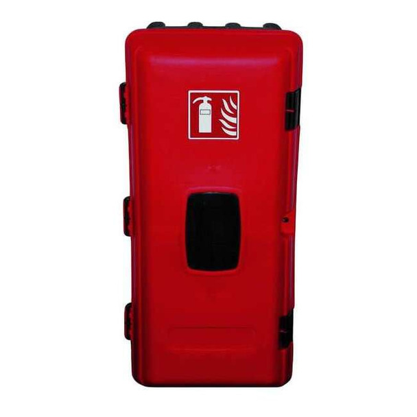 Jonesco Fire Extinguisher Cabinet, Surface Mount, 23 1/2 in Height, 10 lb JEBE06