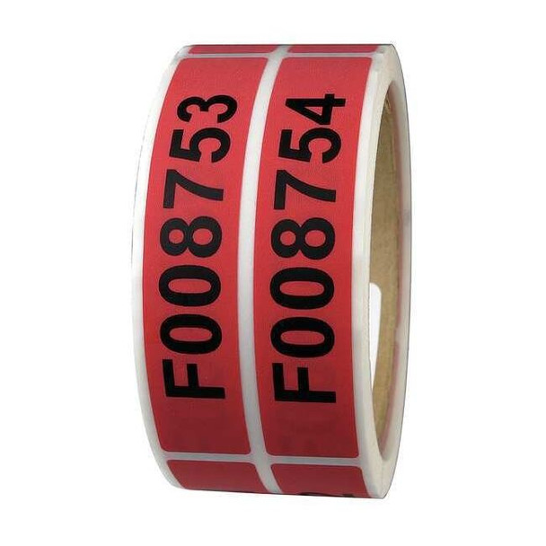 Novavision TamperEvidentLabels,Acrylic,PK255 XSG21-37RESN-250