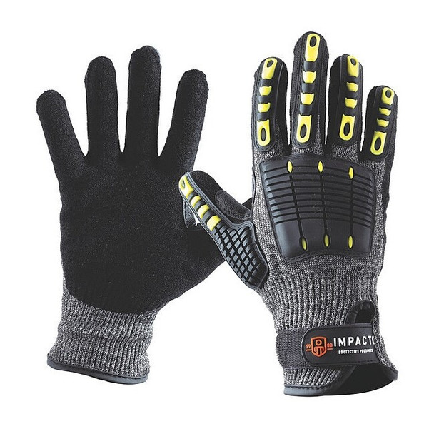 Impacto Impact Resistant Gloves,TPR Back,XL,PR NS29200