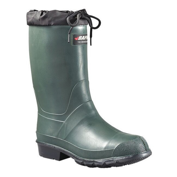 Men's Hunter (PLN) Rubber Boot, Plain Toe, 13" Height, Green, 10