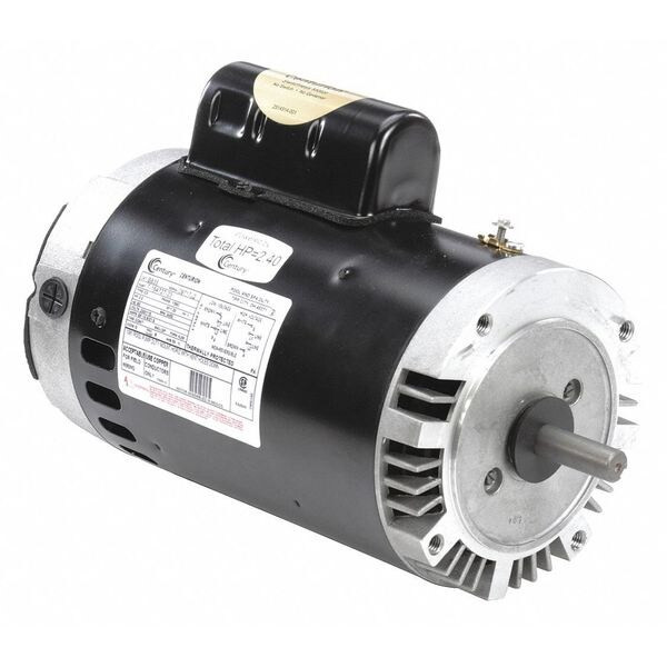 Pool Pump Motor, Permanent Split Capacitor, 2 HP, 56C Frame, 3,450 Nameplate RPM
