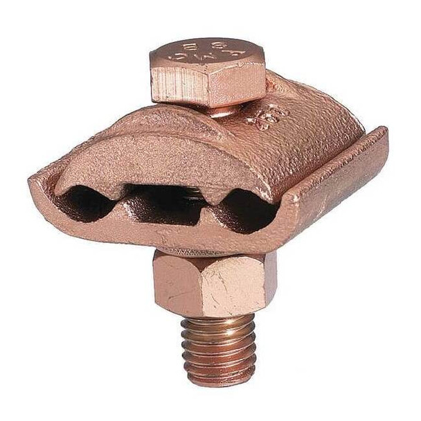 Burndy Connector,Copper,Overall L 2.32in GC2929