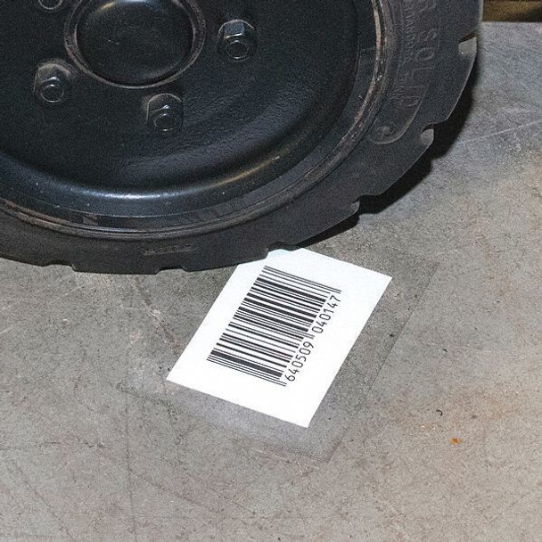 Aigner Index Floor Label, 8 in L, 6 in W, Clear, PK25 FV-86 Aigner Index Floor Label, 8 in L, 6 in W, Clear, PK25 FV-86