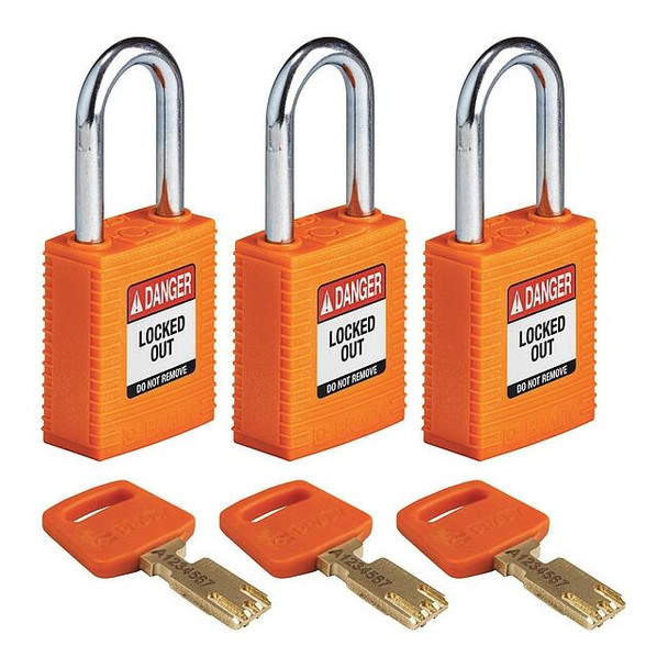 Brady NYL-ORG-38ST-KA3PK