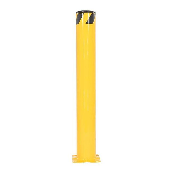 Vestil Steel Pipe Safety Bollard,42 x 5-1/2" BOL-42-5.5