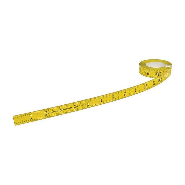 Us Tape 300 in Adhesive Tape Measure, 3/4 in Blade 50011