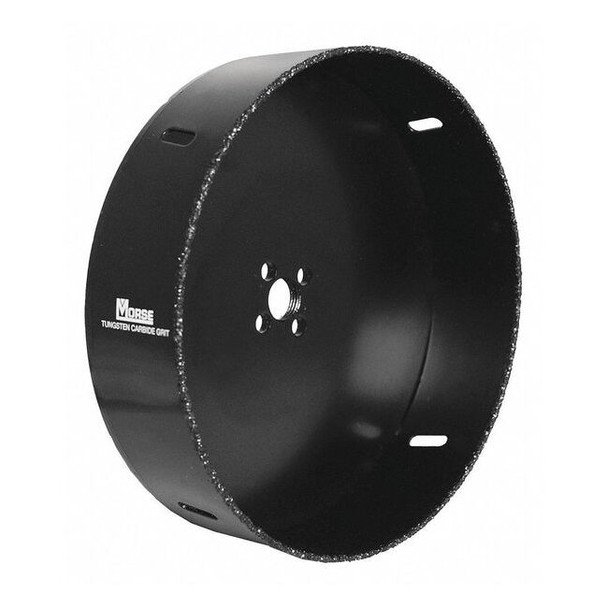 Morse Hole Saw,Diameter:6 5/8",Carbide Grit MHSG106