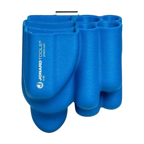 Jonard Tools Tool Pouch, Tool Pouch, Blue, Plastic, 7 Pockets H-85