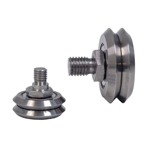 Bishop-Wisecarver Guide Wheel,Stud, Concentric,Size 1 SWSC1A