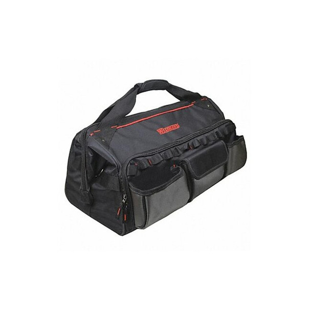 Westward Tool Bag, Black, Polyester, 11 Pockets 32PJ40