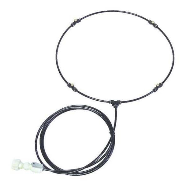 Schaefer Misting Ring Kit, 18 in Blade Dia, Polyethylene, Black MKLP24SO-4B