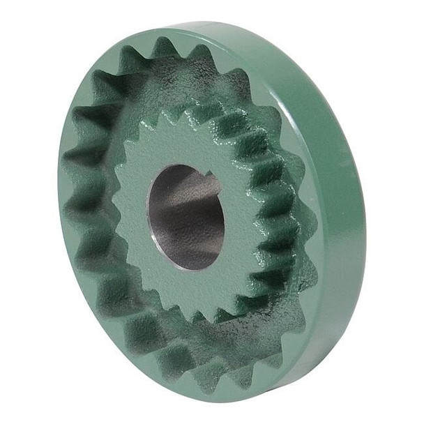 Tb Woods Sure-Flex Sleeve Coupling Flange, 6J, Bore 1" 6J1