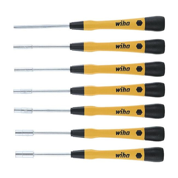 Wiha Solid Shank Precision Nut Driver Set 27792