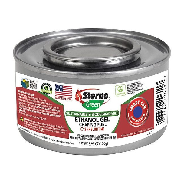 Sterno Chafing Fuel,2 hr,PK72 20612