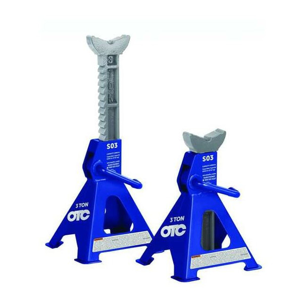 Otc Jack Stands,Steel,PR S03