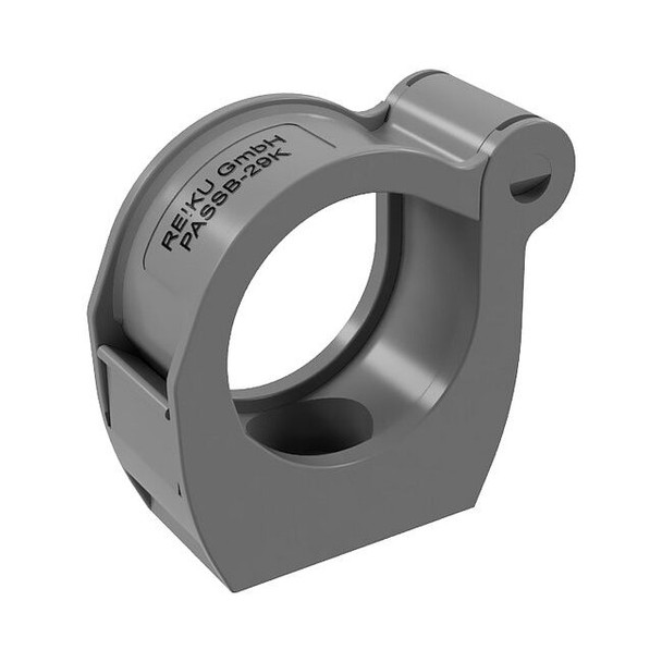 Reiku Gripping Clamp,1.140in,Black,Polyamide 6 PASSB-29K