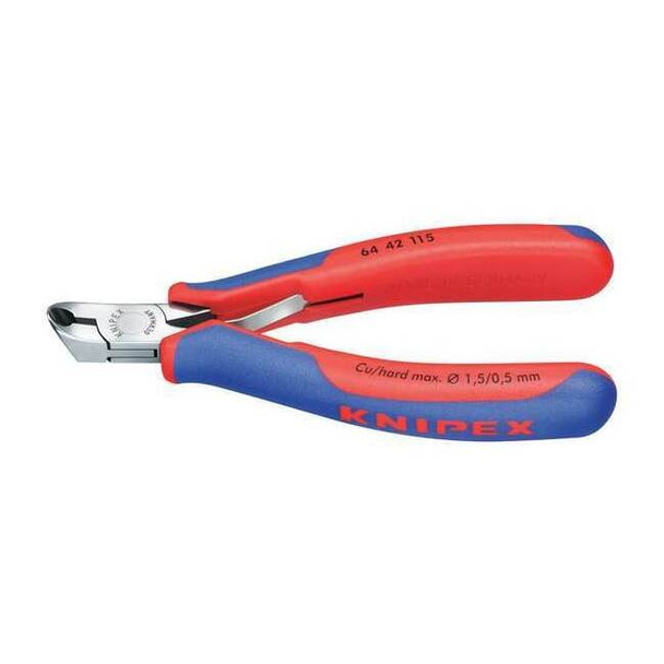 Knipex 4 1/2 in End Cutting Nipper Uninsulated 64 42 115