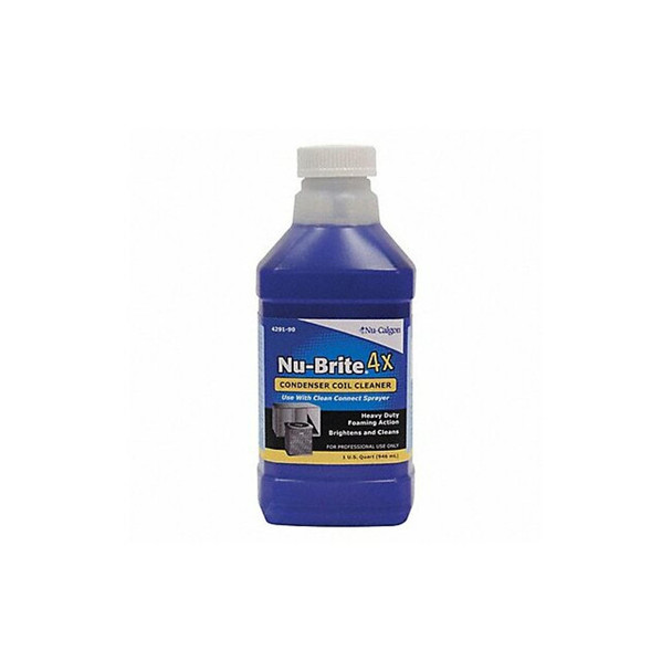 Nu-Calgon Coil Cleaner, 32 oz, Bottle, Blue 4291-90 Nu-Calgon Coil Cleaner, 32 oz, Bottle, Blue 4291-90