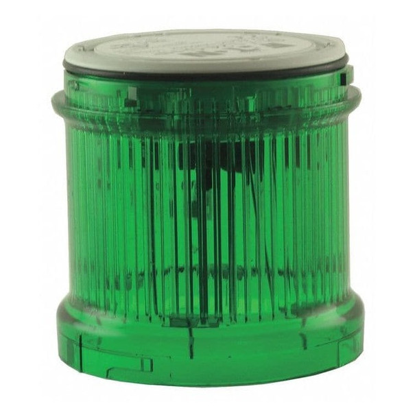 Tower Light Module, 110/120V AC, Green, 70 mm Dia., 3 in Height, LED, SL4 Series