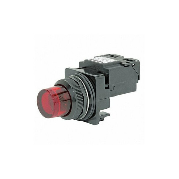 Siemens Pilot Light,LED,Full Voltage,Red,120VAC 52BL5E2XB