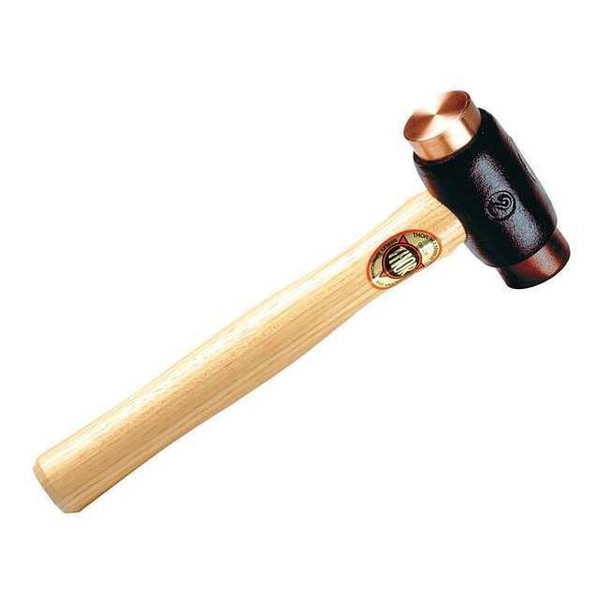 Thor 1.3lb copper hammer with an ash handle TH210