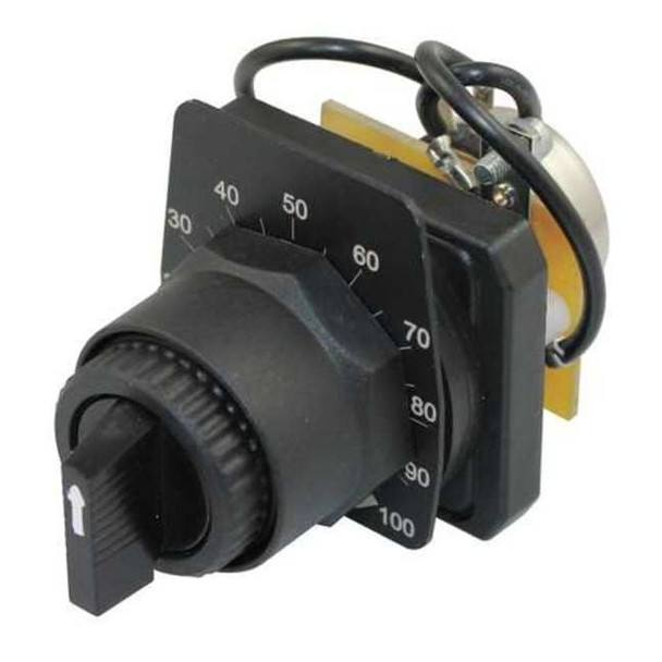 Dayton Potentiometer,30mm,Corr Res,2 W,5000Ohms 30G489