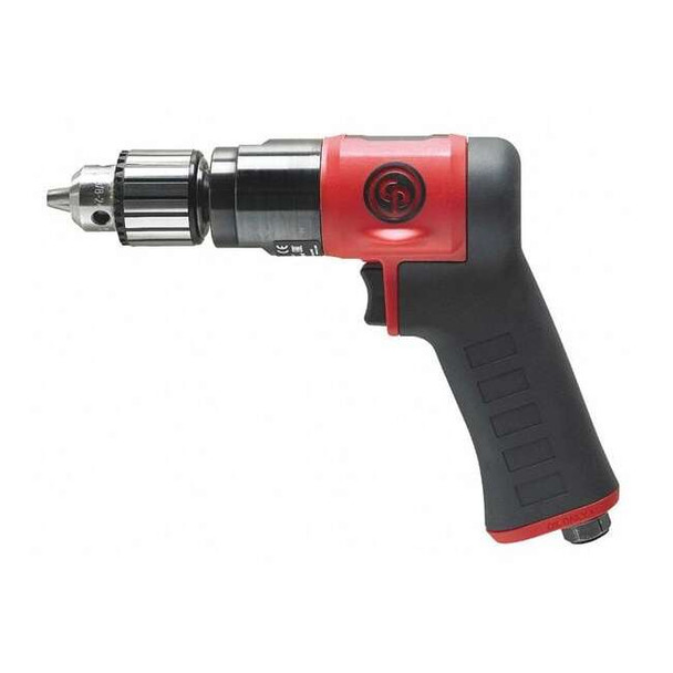 Chicago Pneumatic Air-Powered Drill, 1/4 in, NPT, Keyed CP9285C