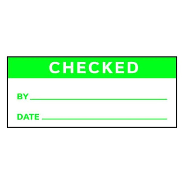 Stranco Inspection Label, English, Quality, PK350, TCSL2-21008 TCSL2-21008