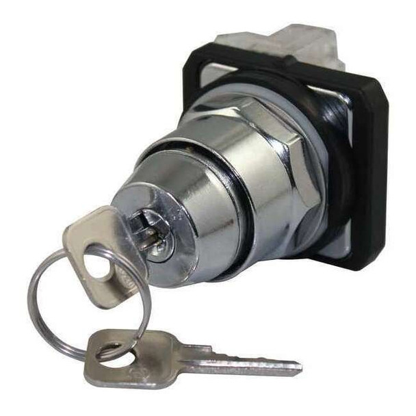 Dayton Non-Illum Selector Switch,Chrome,2P,10A 30G315