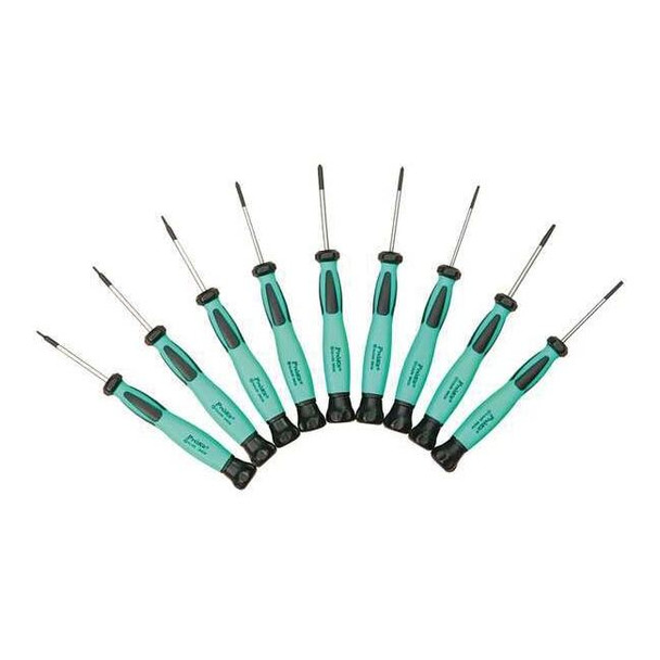 Eclipse ESD Precision Screwdriver Set,Combo,9 pcs SD-0839