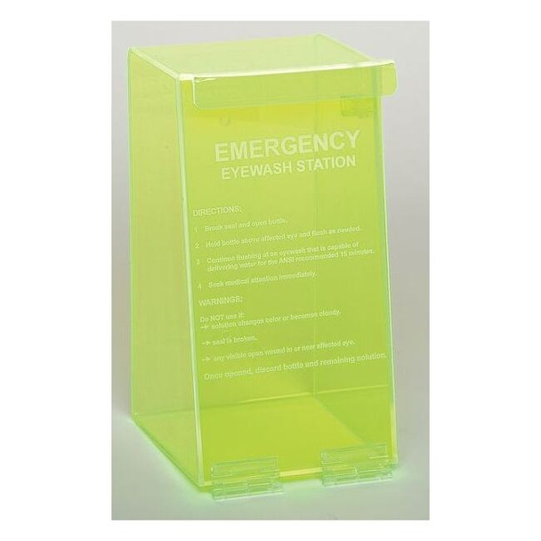 Manufacturer Varies Eyewash Station in Fluorescent Green 3PVL7