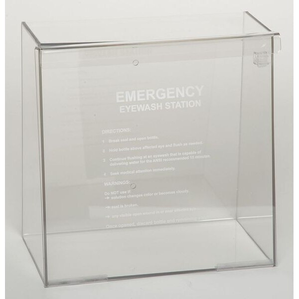 Manufacturer Varies Eyewash Station in Clear 3PVL6