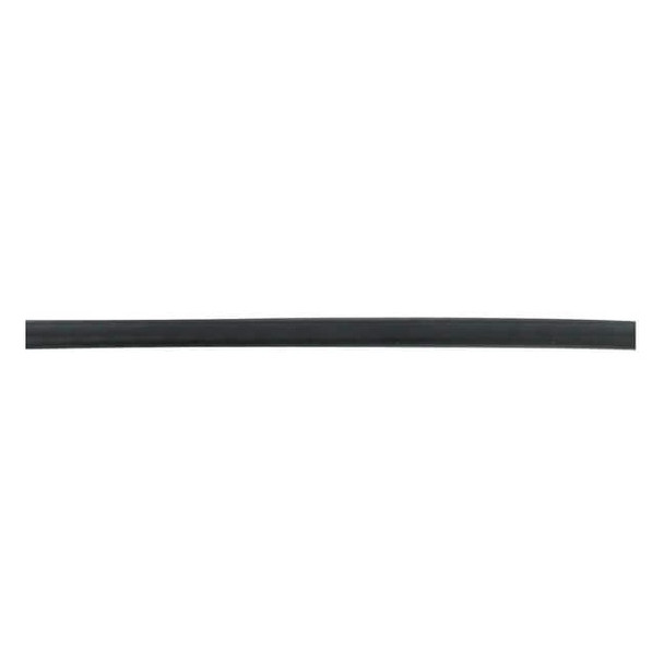 Parker Air Brake Tubing,3/8  In. OD, Blk 1120-6B-BLK-100