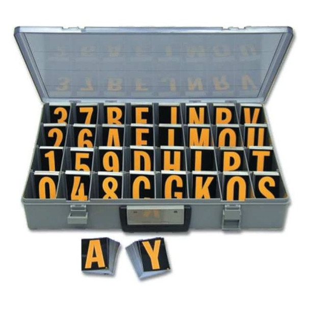 Stranco LetterandNumberLabelSet,2-7/8inH RUK-RUM200-KIT