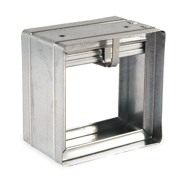 Dayton Square Fire Damper,7-3/4 In. W,165 Deg F 2TGA2