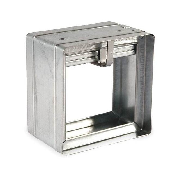 Dayton Square Fire Damper,7-3/4 In. W,165 Deg F 2TGA2