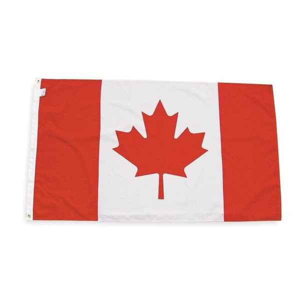 Annin Flagmakers Canada Flag,3x5 Ft,Nylon 191337